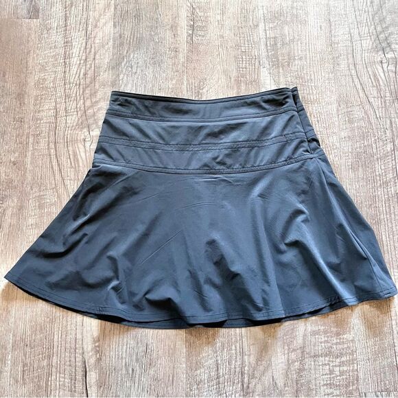 Athleta All Day Skort Black Size 2 Shorts Underneath Athletic lightweight - Picture 5 of 8